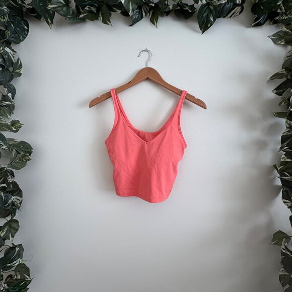 Lululemon Athletic Align Nulu Tank Top Guava Raspberry Pink Women’s Size 6 - Picture 1 of 8